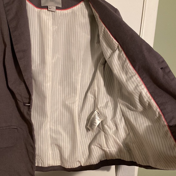 H&M women’s size 4 gray blazer - Picture 12 of 15